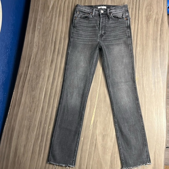 RE/DONE BLACK JEANS 26 - Picture 1 of 16